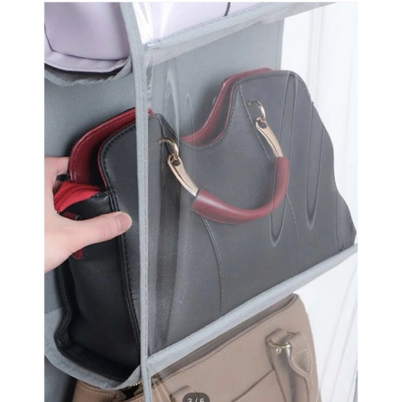 Handbag Tote Satchel Purse Hanging Storage Organizer - Picture 3 of 5